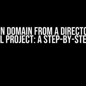 Load Main Domain from a Directory for a Laravel Project: A Step-by-Step Guide