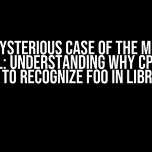 The Mysterious Case of the Missing Symbol: Understanding Why cpptools Fails to Recognize Foo in library.c