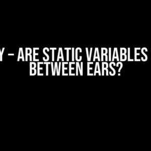 Wildfly – Are static variables shared between EARs?